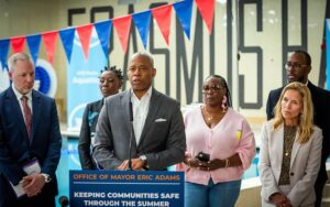 Mayor Adams Expands Free Swim Lessons, Names Program After Two Brooklyn Teens Lost to Drowning